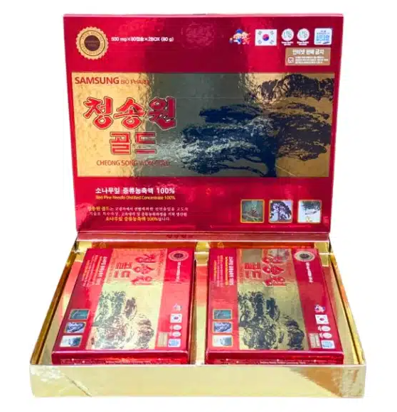 Tinh dầu thông đỏ Cheong Song Won Gold – SAMSUNG