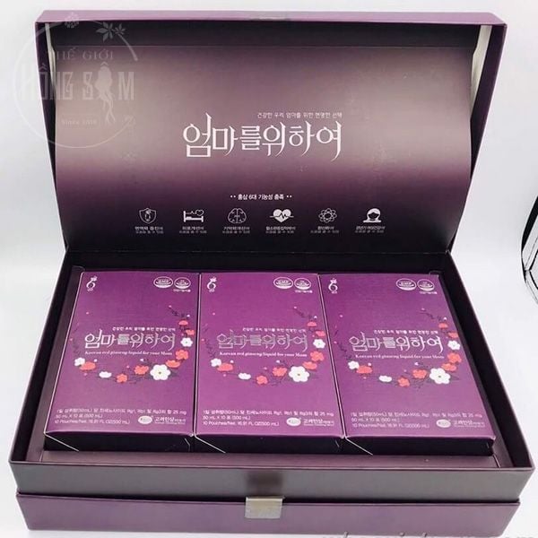 NƯỚC HỒNG SÂM KGS(NỮ)