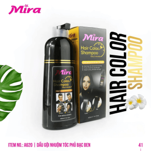 Dầu Gội Nhuộm Tóc Mira Phủ Bạc - A620