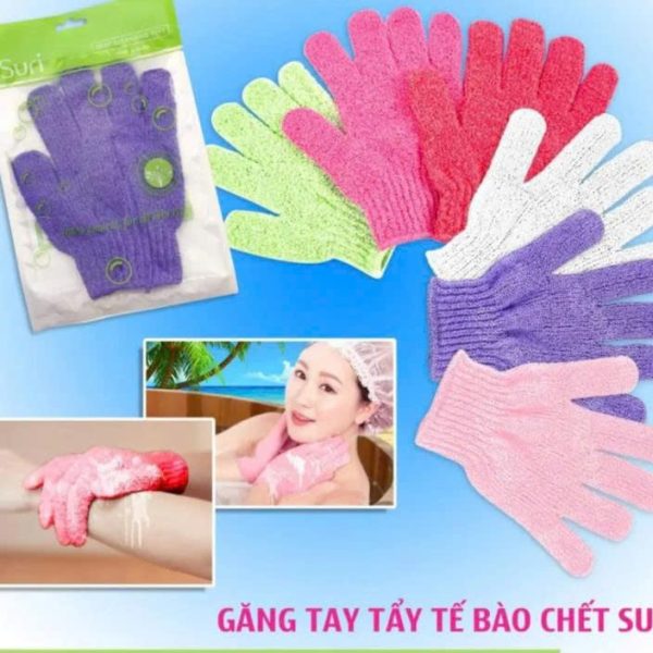 Găng Tay Tẩy Tế Bào Chết Suri - E501