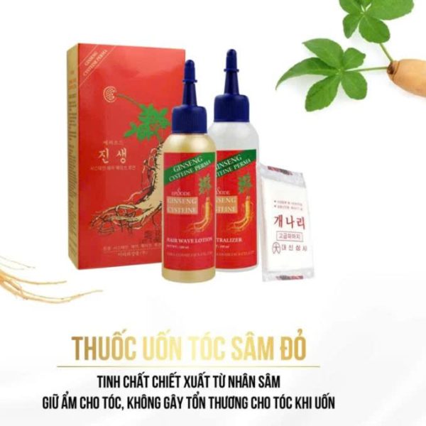 Thuốc Uốn Tóc Sâm Đỏ - A521