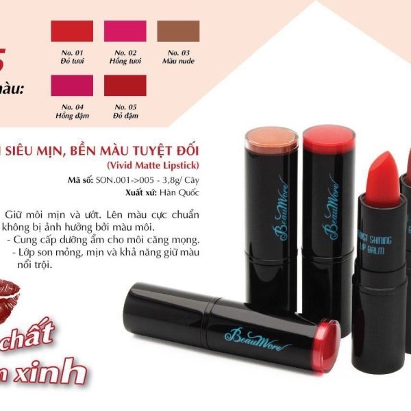 Son Lì Siêu Mịn Beaumore BM01