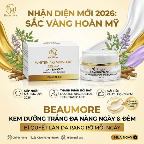 Kem Dưỡng Da Ngày Đêm Beaumore BM05