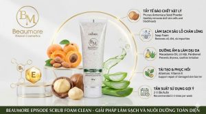 Sữa Rửa Mặt Hạt Mơ Beaumore BM01.