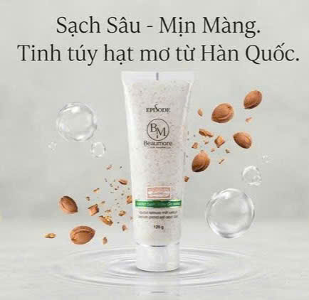 Sữa Rửa Mặt Hạt Mơ Beaumore BM01...